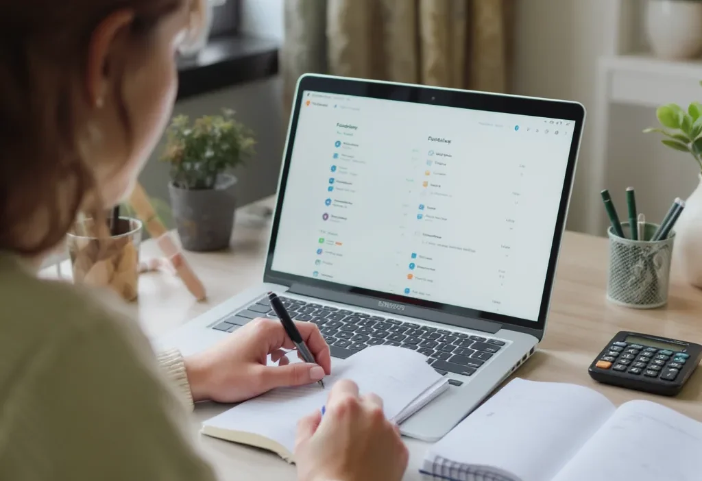 Comparison flowchart of auto-tracking vs manual tracking for budget workflows, showing pros and cons.