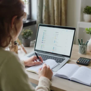 Comparison flowchart of auto-tracking vs manual tracking for budget workflows, showing pros and cons.