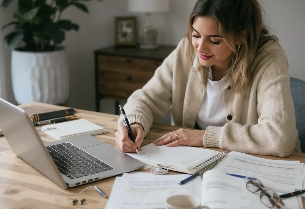 Flowchart comparing a fresh start vs. set-in workflow for an end-of-month personal budget reset.