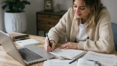 Flowchart comparing a fresh start vs. set-in workflow for an end-of-month personal budget reset.